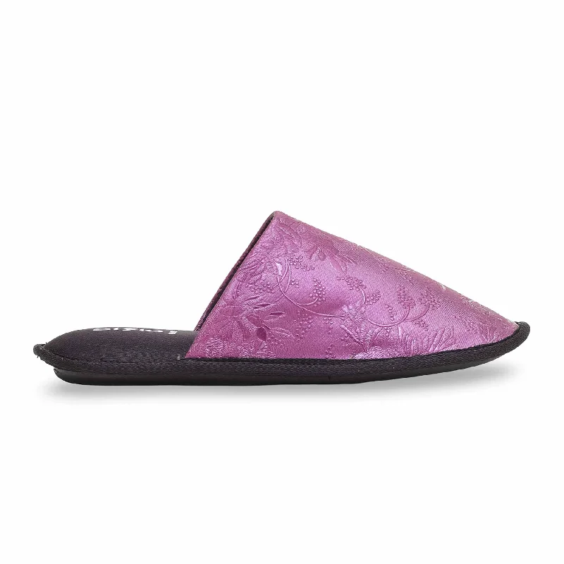 Purple Warm Slipper WN3037