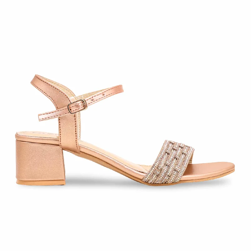 Peach Fancy Sandal FN6028