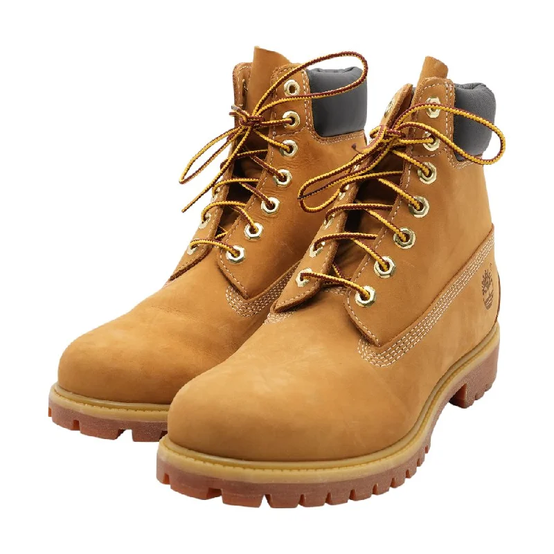 Premium Brown Leather Lace Up Boots