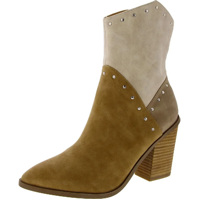 Dolce Vita Womens  NEVADA Faux Leather Pointed toe Cowboy, Western Boots