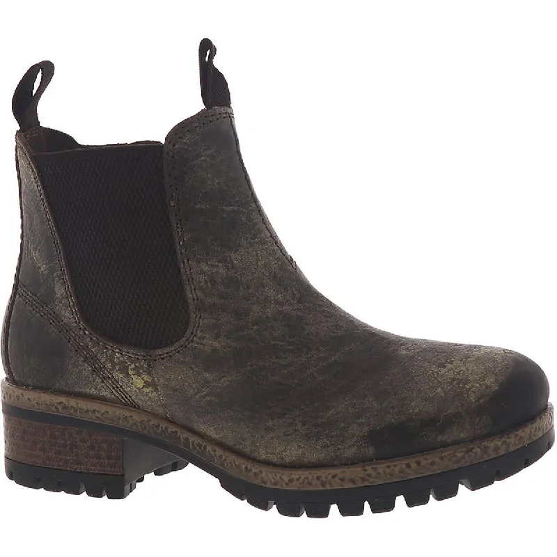 Diba True Womens Say So Ankle Lug Sole Ankle Boots