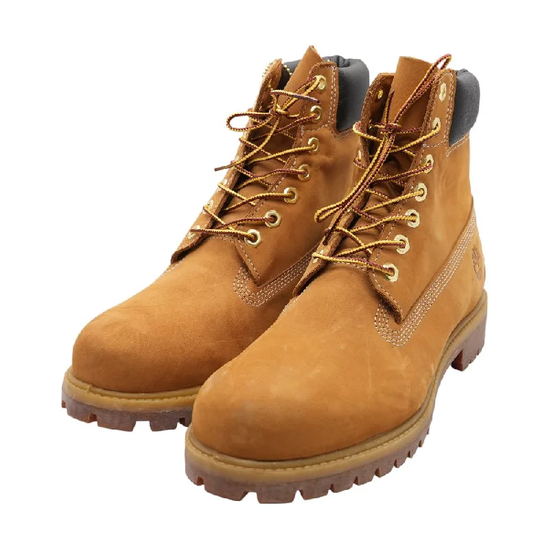 Premium Brown Leather Lace Up Boots