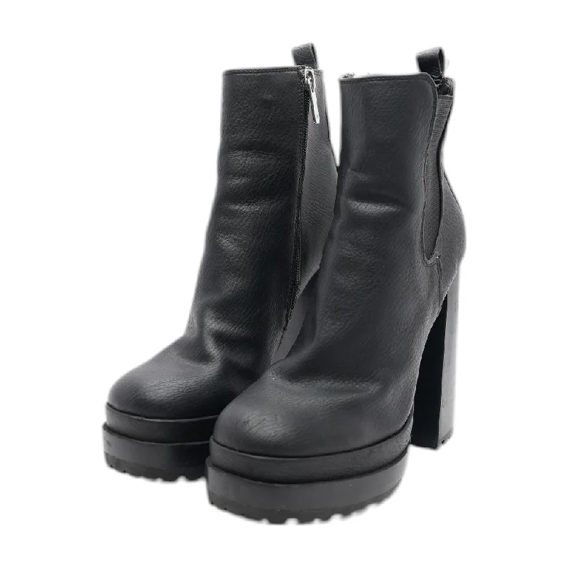 Marcy Black Ankle Boots