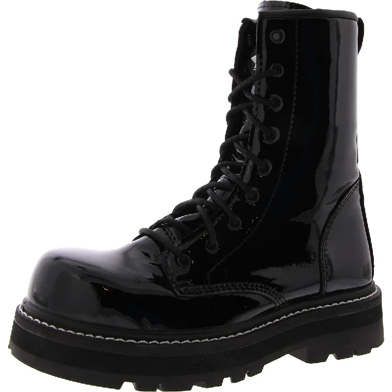 Avenger Womens Fortune Patent Slip-Resistant Work & Safety Boots