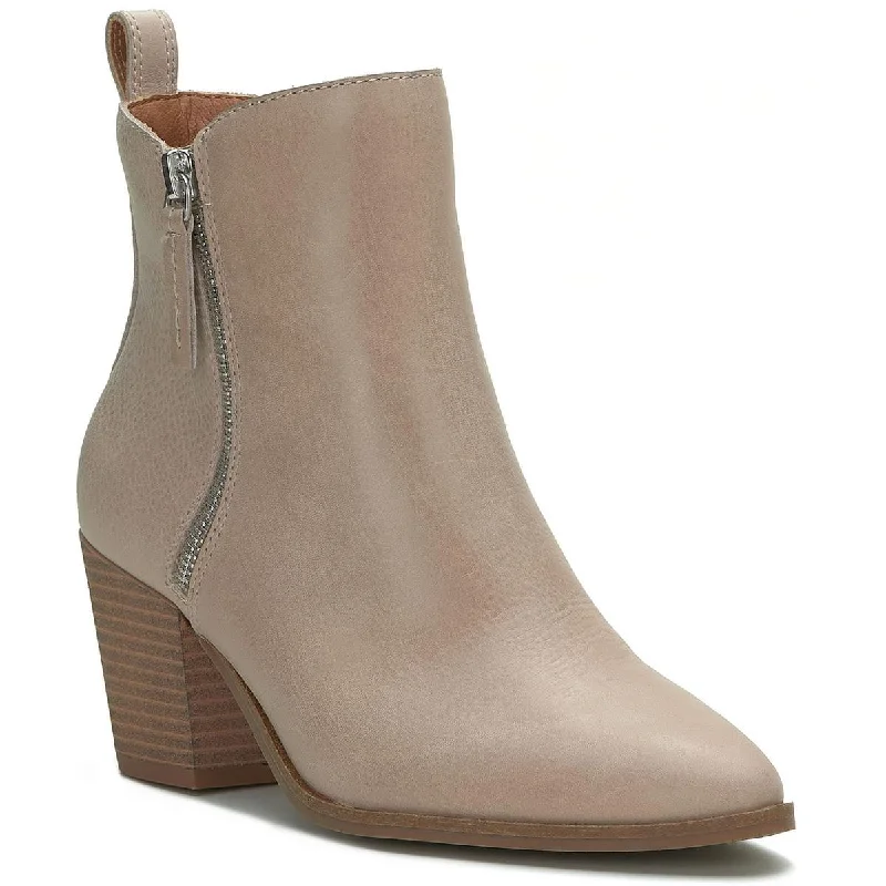 Lucky Brand Womens Bidelia Block Heel Round Toe Mid-Calf Boots