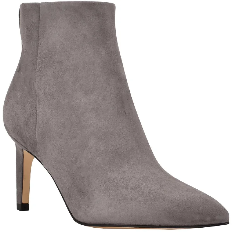 Calvin Klein Womens Senly Zipper Ankle Boots