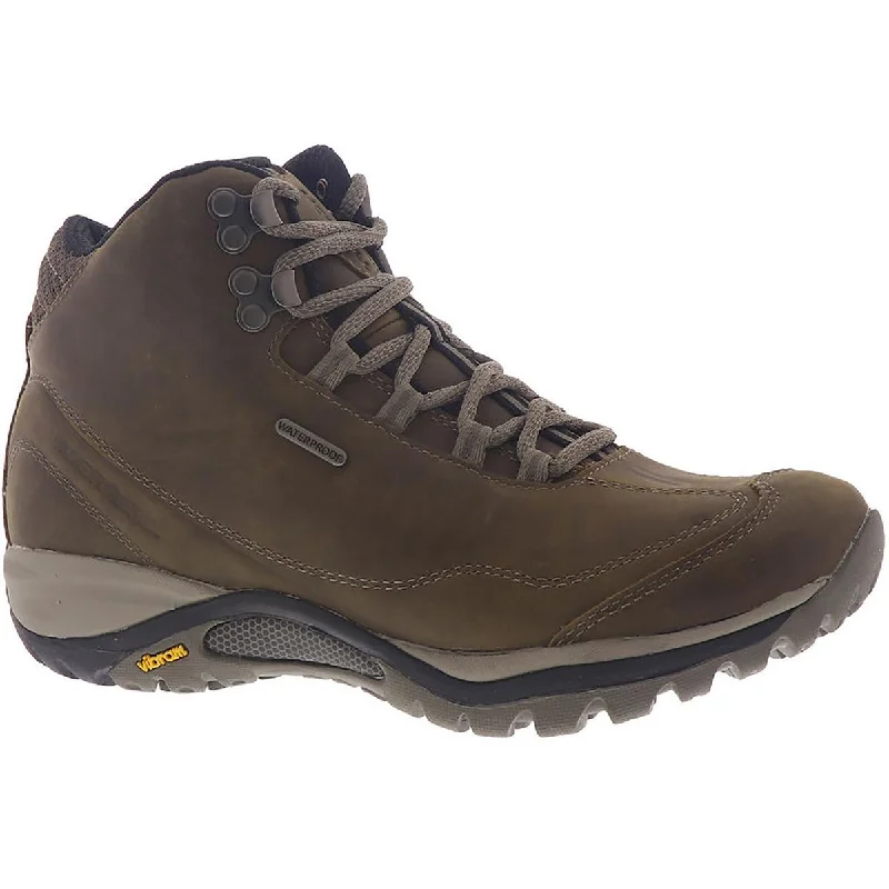 Merrell Womens Siren Traveller 3 Leather Lace Up Ankle Boots