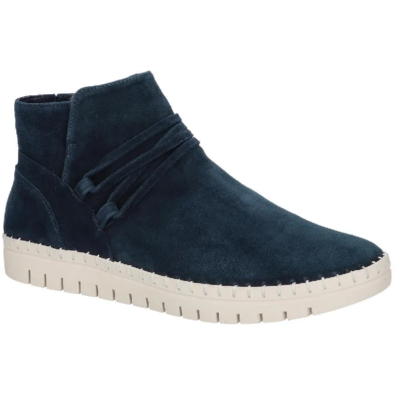 Bella Vita Womens Falyn Suede Casual Ankle Boots