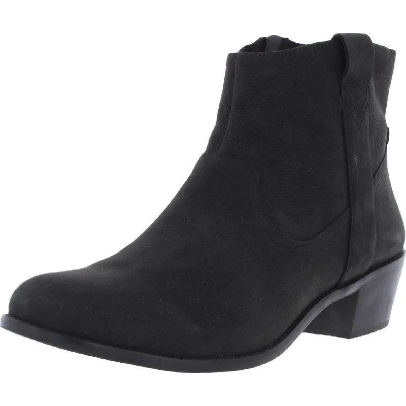 Vionic Womens Roselyn Zipper Round Toe Ankle Boots