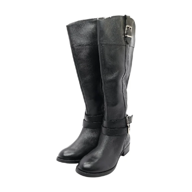 Black Knee High Boots