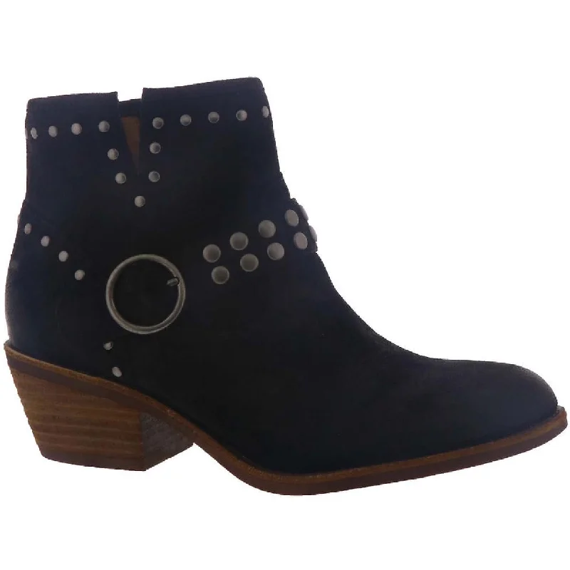 Sofft Womens Allene ll Leather Round Toe Ankle Boots