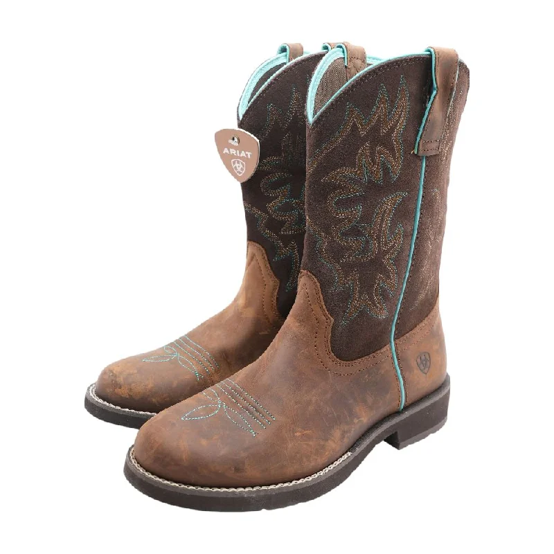 Mandra Brown Western Boots