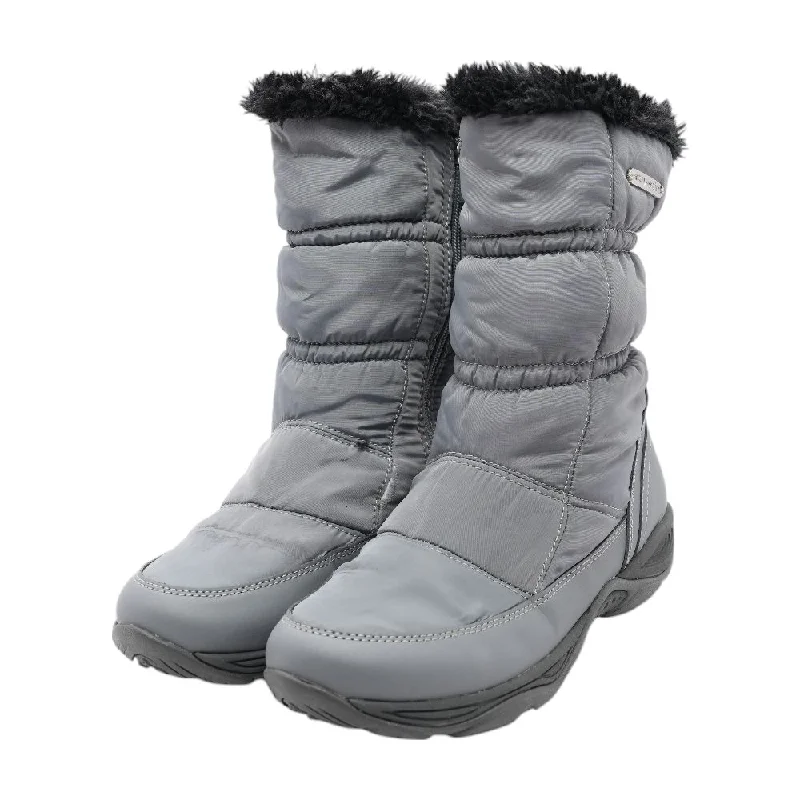 Gray Winter Boots