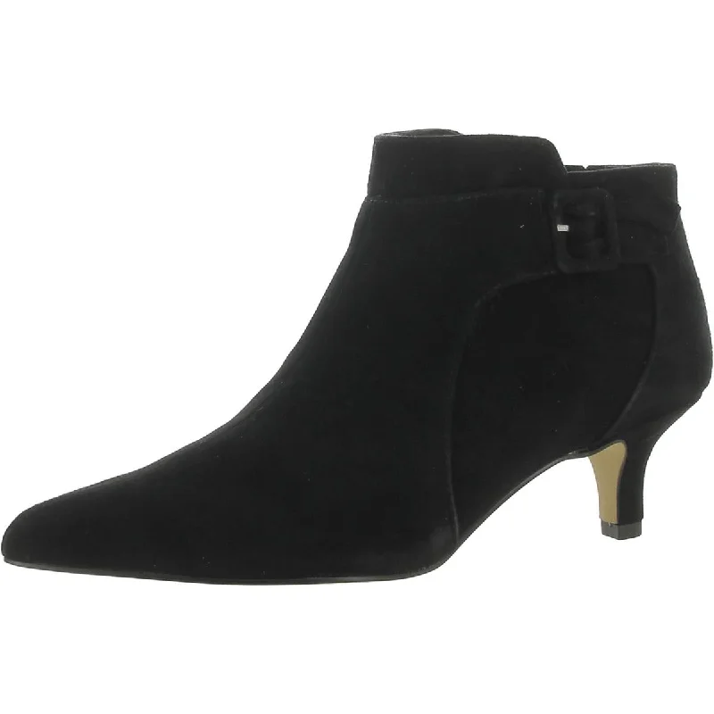 Bella Vita Womens BINDI Leather Pointed Toe Ankle Boots