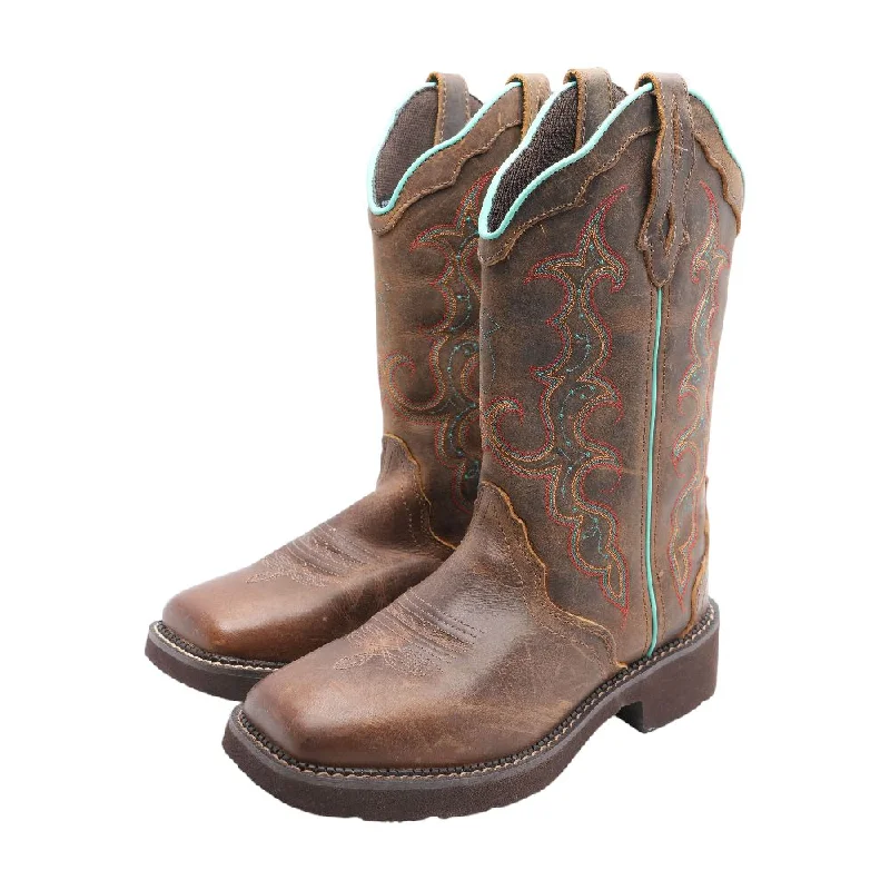 Raya Brown Western Boots