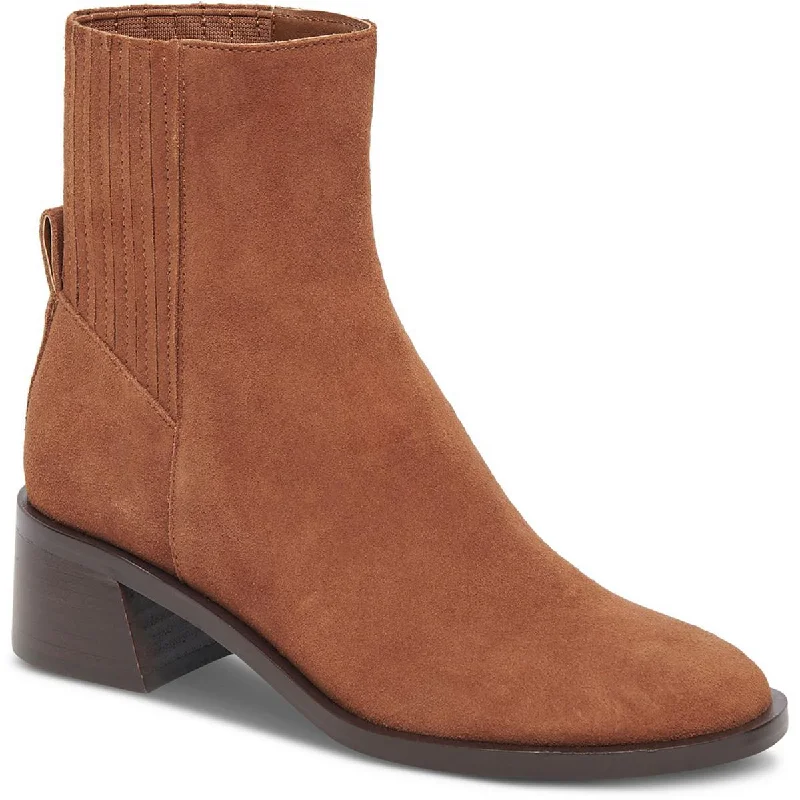Dolce Vita Womens Suede Ankle Boots