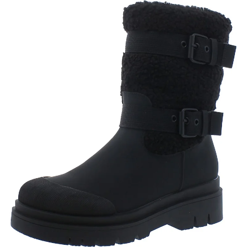 Dream Pairs Womens Faux Fur Winter Mid-Calf Boots