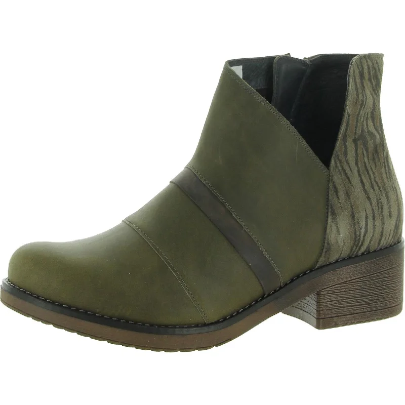 Naot Womens Emerald Side zipper Casual Ankle Boots