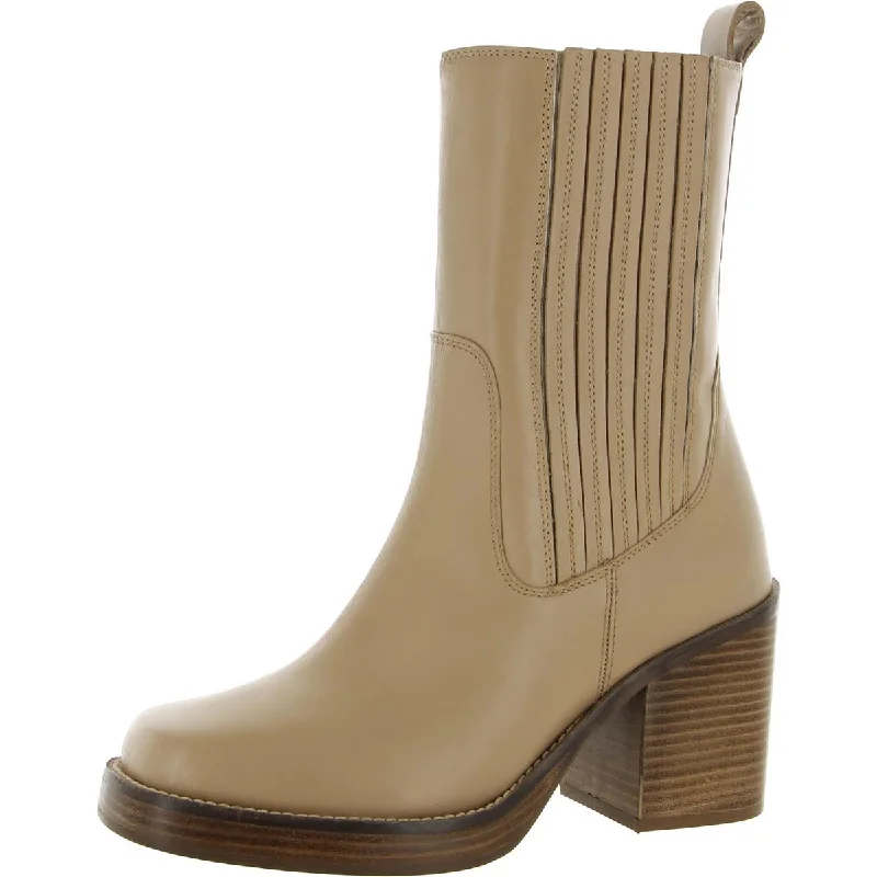 Seychelles Womens Sweet Escape Leather Slip On Chelsea Boots