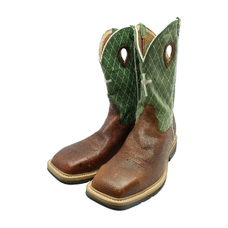 Brown Leather Western Boots