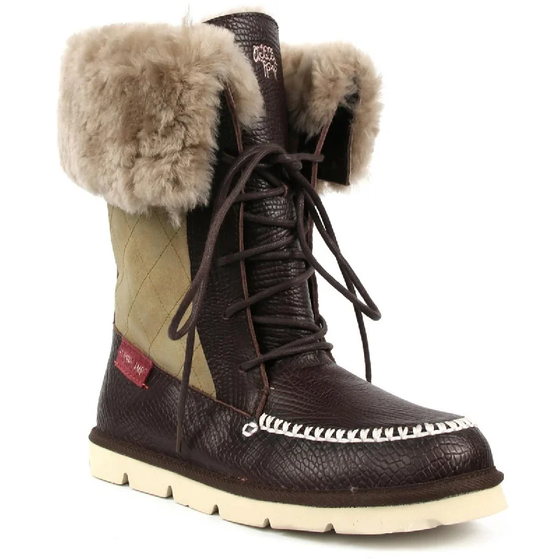 Super Lamb Womens Altai Suede Cold Weather Winter & Snow Boots