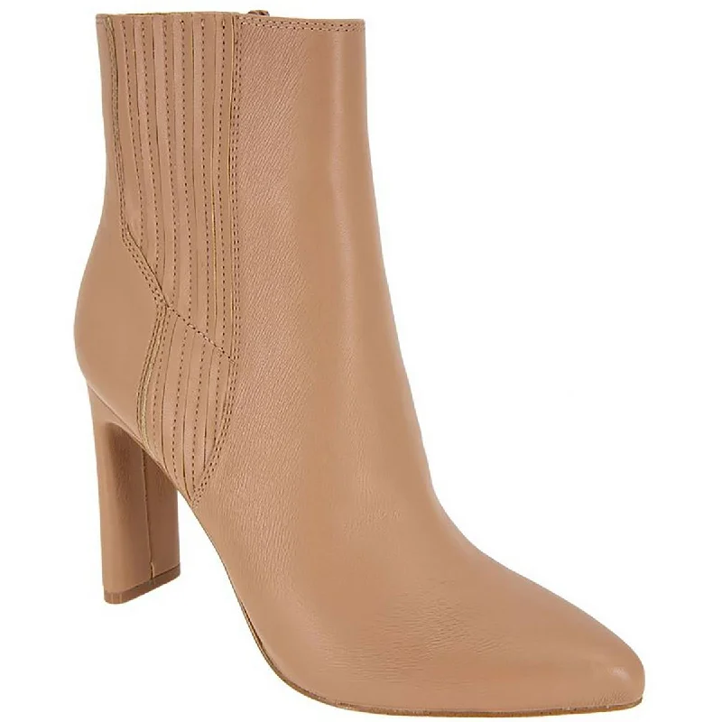 BCBGeneration Womens Kalia Faux Leather Embossed Ankle Boots