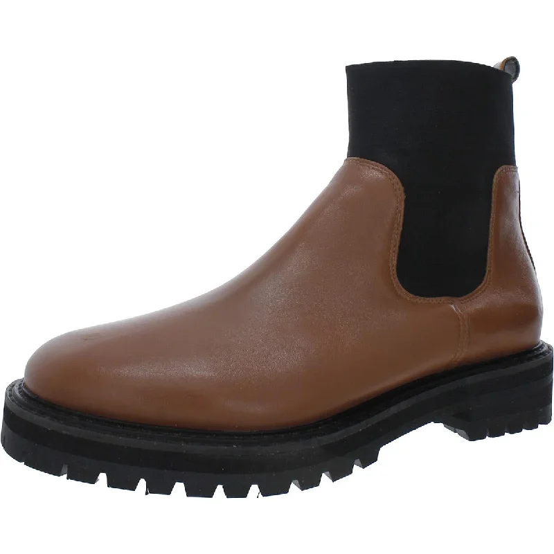 FARYL by Farylrobin Mens Leather Chelsea Boots