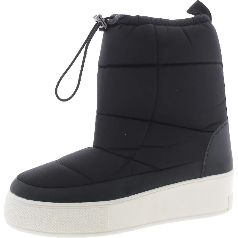 J/Slides Womens Mickie WR Quilted Faux Fur Lined Winter & Snow Boots