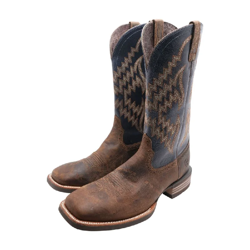 Tycoon Brown Western Boots