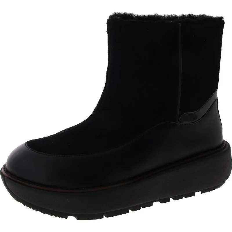 Fitflop Womens Faux Suede Pull On Ankle Boots