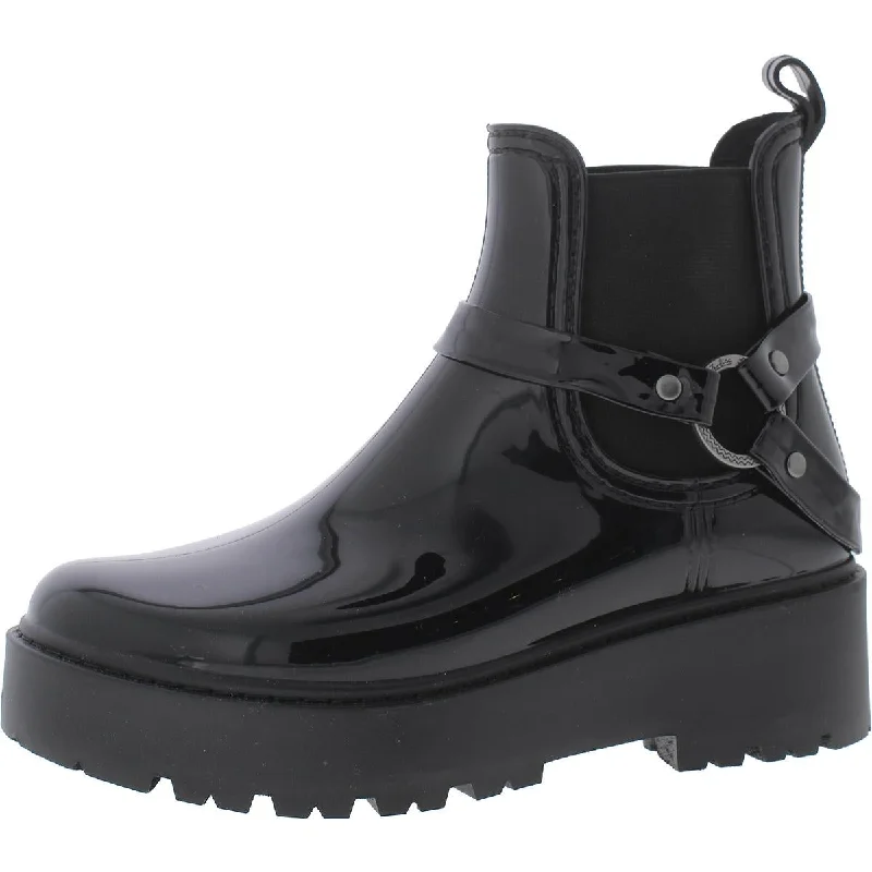 Zodiac Womens Patent Ankle Boots