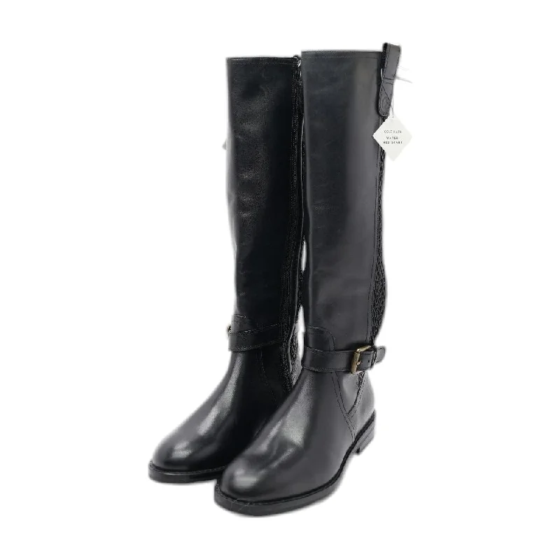 Black Knee High Boots