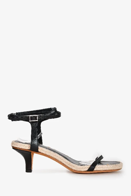3.1 Phillip Lim Black Strappy Sandal Size 37