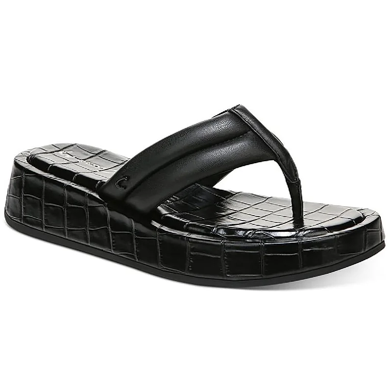 Circus by Sam Edelman Womens Laina Comfort Insole Flip-Flops Platform Sandals
