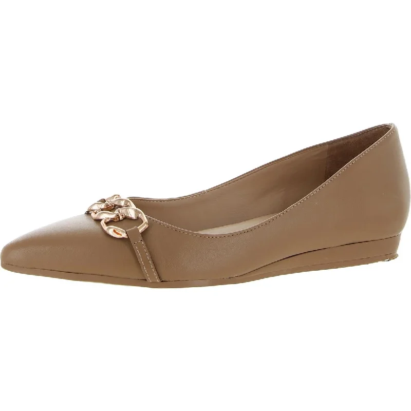 Naturalizer Womens Katalie Leather Almond Toe Ballet Flats