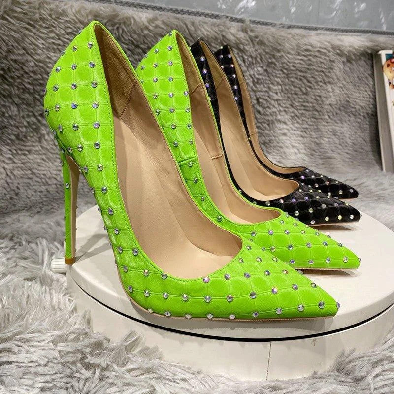 Rhinestones Stiletto Heels