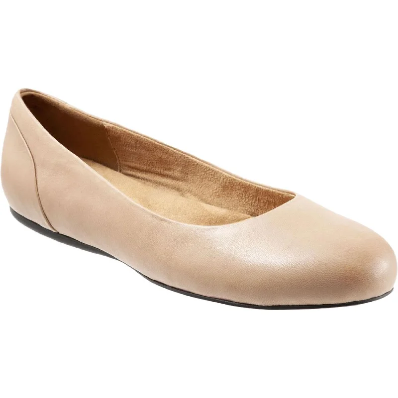 SoftWalk Womens Sonoma Padded Insole Ballet Flats