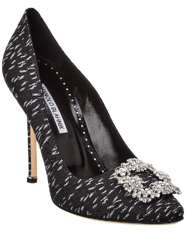 Manolo Blahnik Hangisi 105 Jacquard Pump