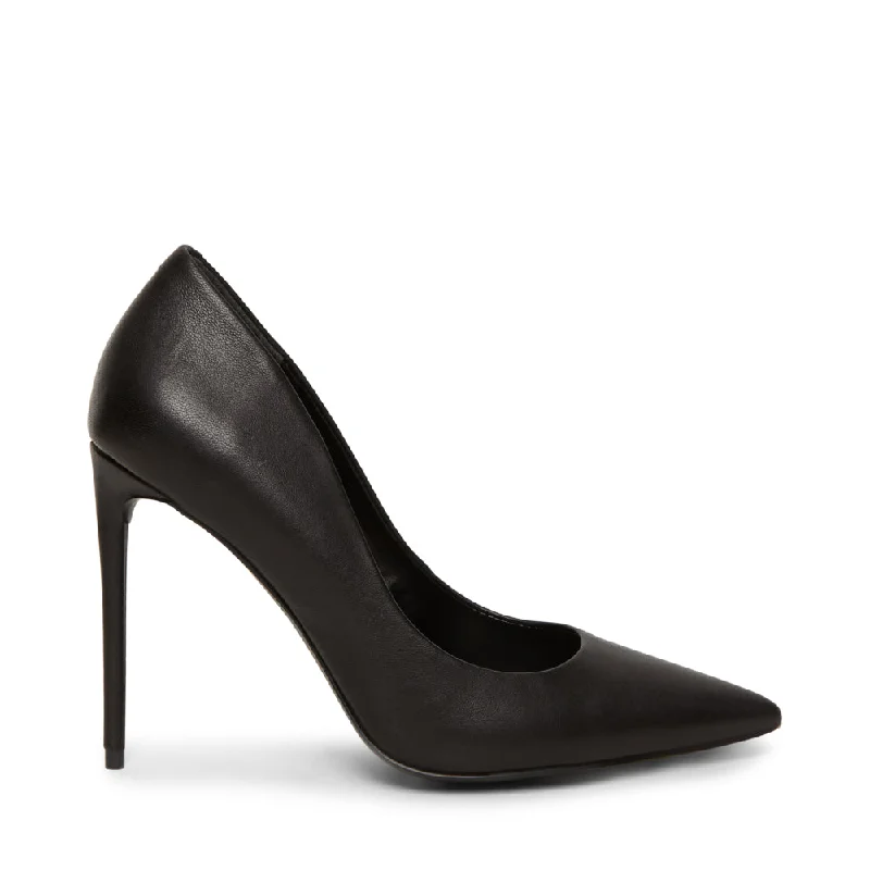 Vala Heel BLACK LEATHER