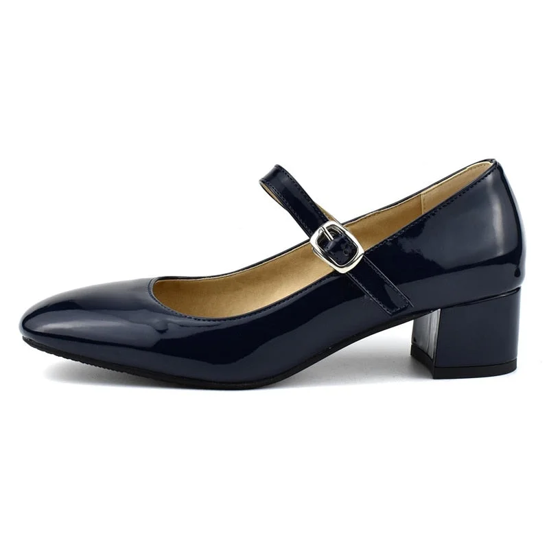 Advbridge Comfortable Short Heels Women Mary Janes Shoes Black White Pumps Women Shoes Large Size Office Party Wedding Shoes Ladies Advbridge Comfortable Short Heels Women Mary Janes Shoes Black White Pumps Women Shoes Large Size Office Party Wedding Shoes Ladies