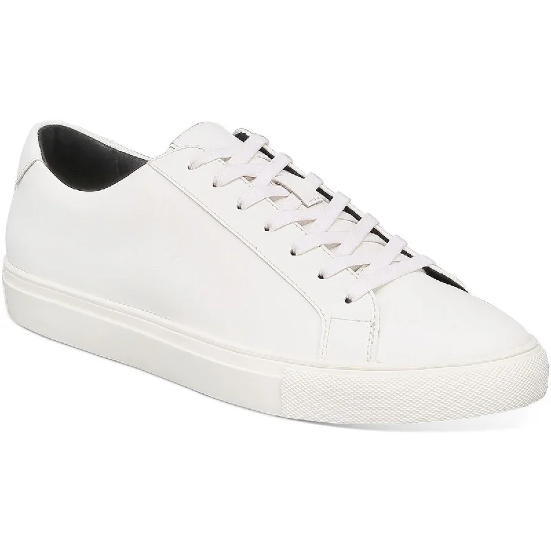 Alfani Mens Grayson Faux Leather Lifestyle Casual And Fashion Sneakers