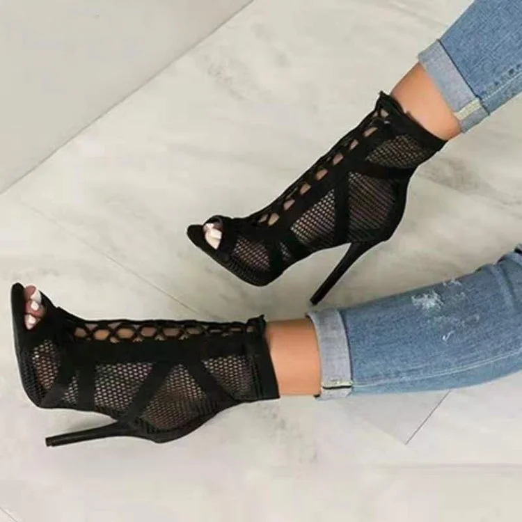 PDEP hot sale sexy night club hollow out women dress shoes peep toe large size 43 transparent black high heels shoes for ladies PDEP hot sale sexy night club hollow out women dress shoes peep toe large size 43 transparent black high heels shoes for ladies