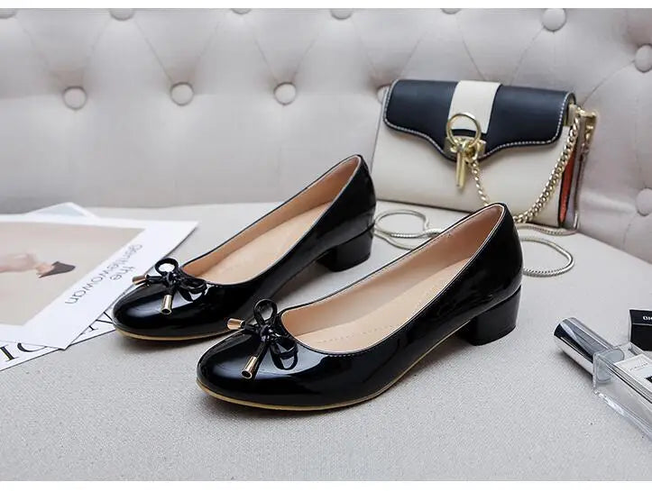 black heel 3.5cm