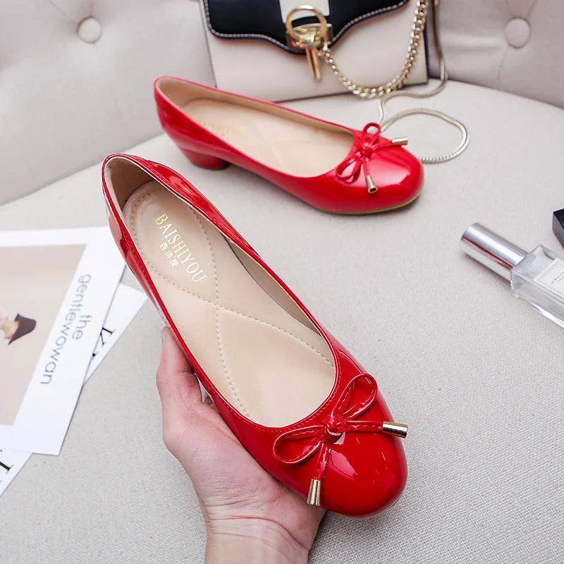 red  heel 3.5cm