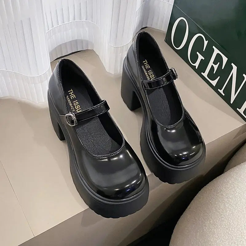 9cm heel black