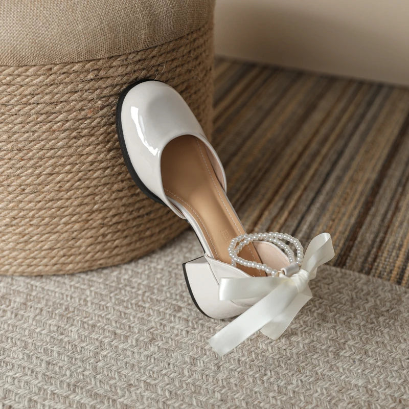 Sohiwoo Spring Autumn Women Double Buckle Mary Janes Shoes Patent Leather Dress Square Head Square Heel Solid Color Women's Shoes Sohiwoo Spring Autumn Women Double Buckle Mary Janes Shoes Patent Leather Dress Square Head Square Heel Solid Color Women's Shoes