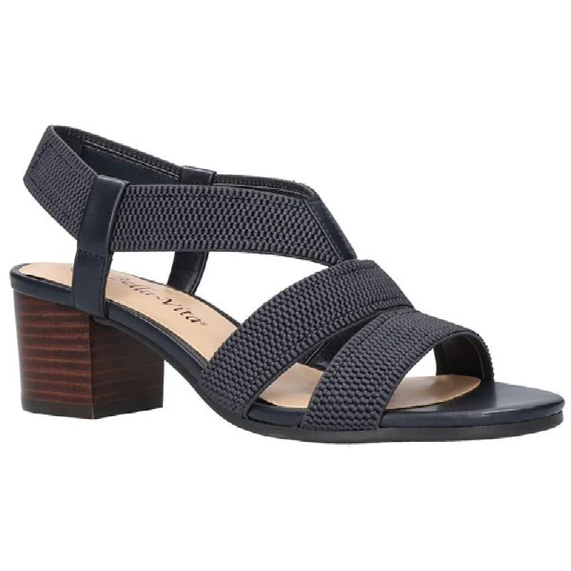Bella Vita Womens Jodi Casual Slip-on Block Heels