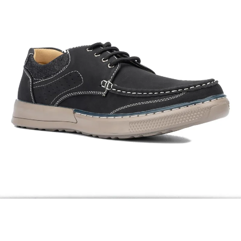 Xray Mens Orville Faux Leather Perforated Loafers