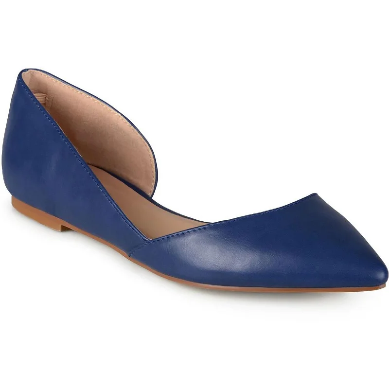 Journee Collection Womens Faux Leather Loafers