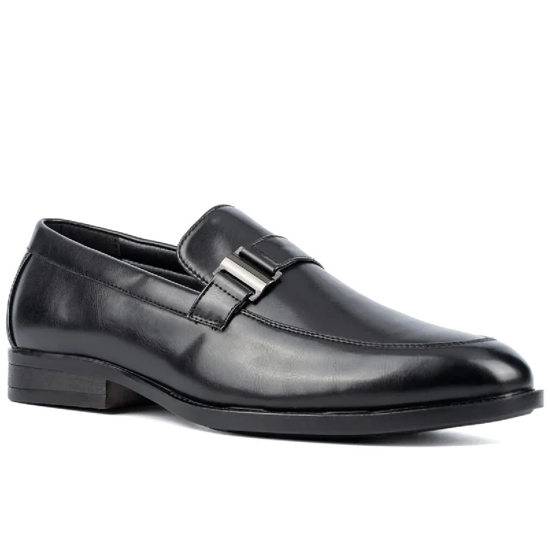 Xray Mens Blaze Faux Leather Round Toe Loafers
